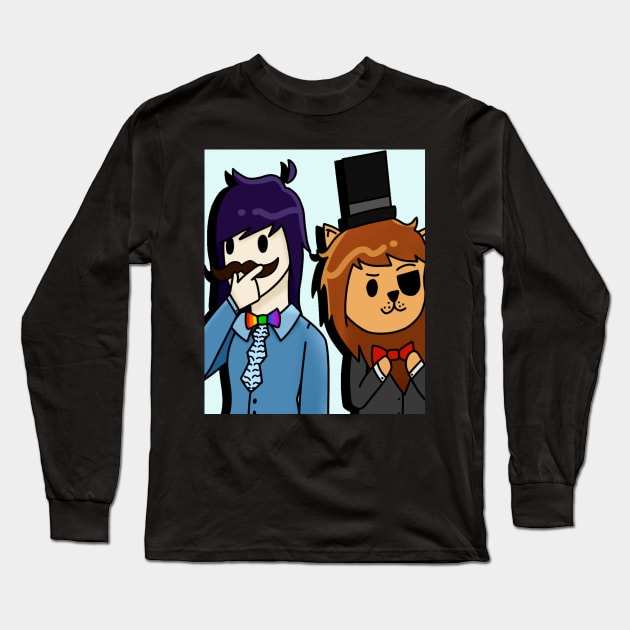 BroTies Long Sleeve T-Shirt by BushyLion